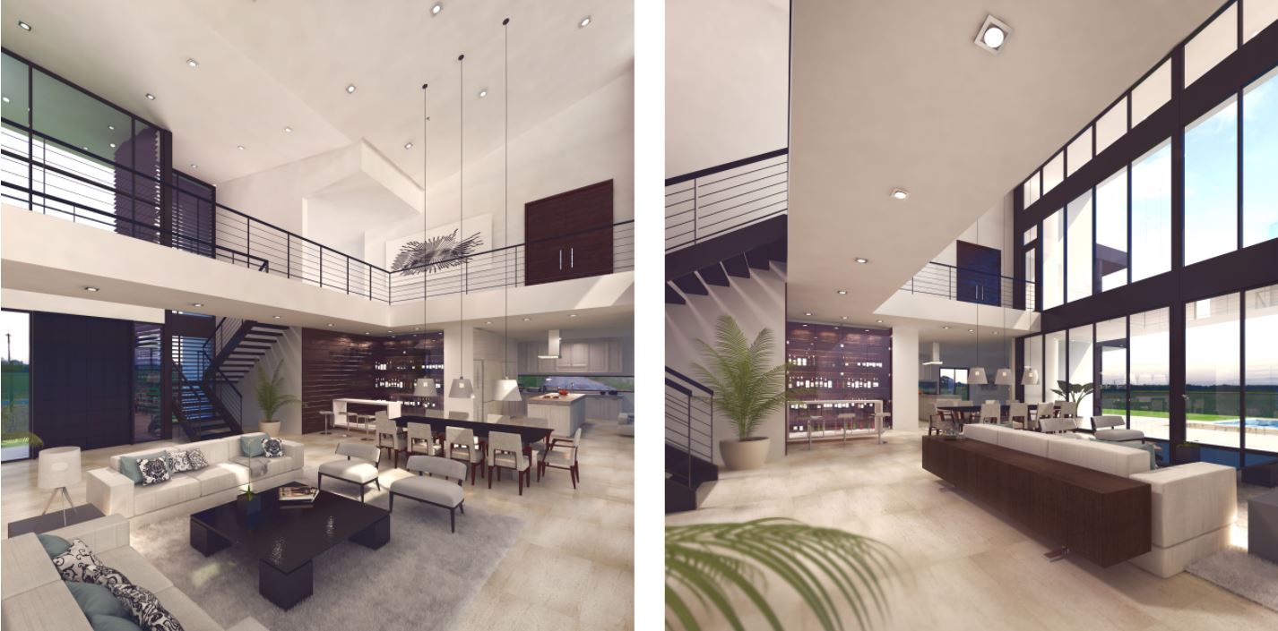 mola-ave-architecture-interior Interior View architecture project at Mola Ave, Fort Lauderdale