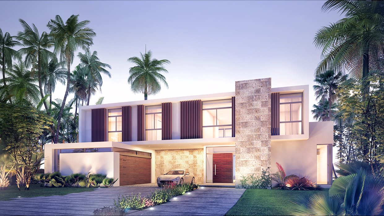 douglas-rd-coconut-grove-architecture-exterior-view Architecture project in Douglas RD, Florida