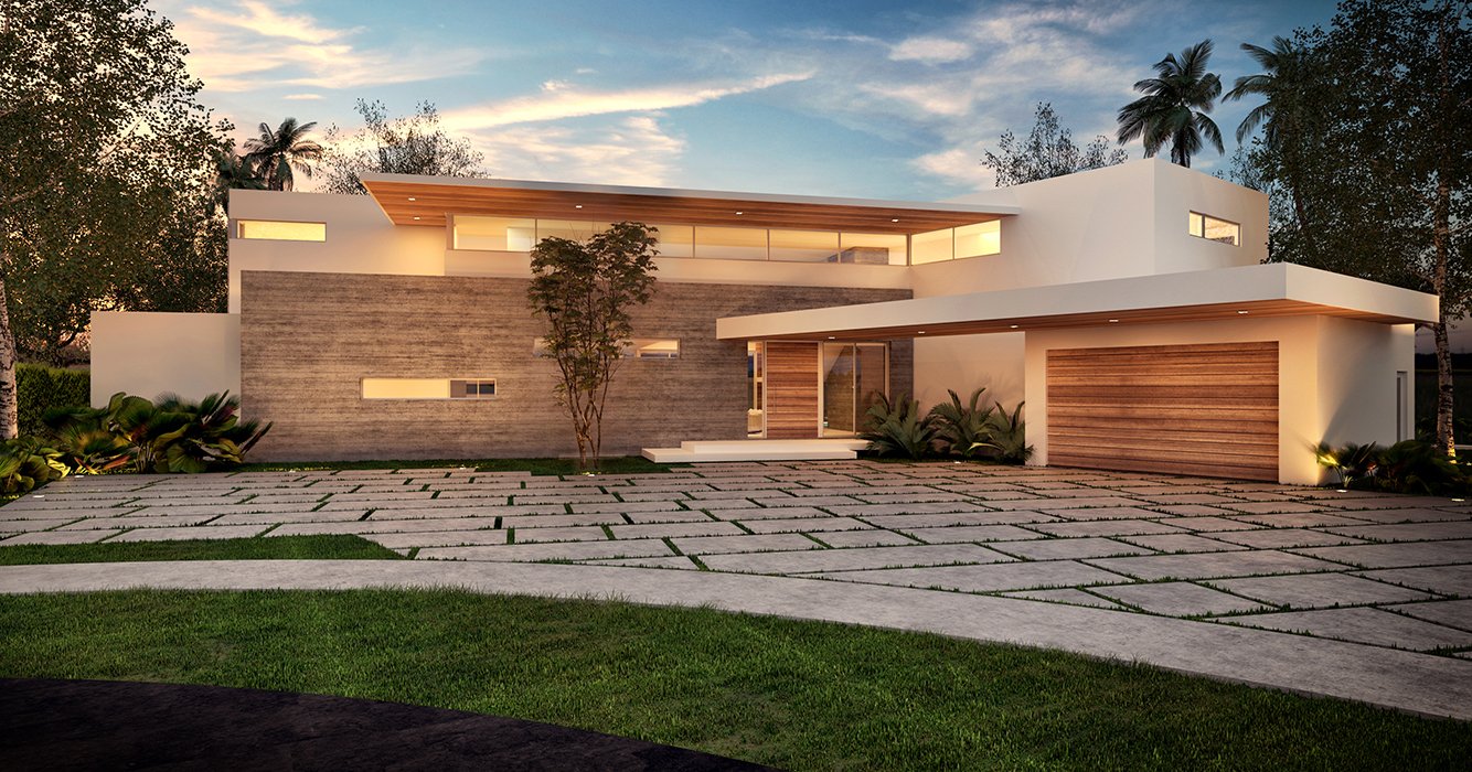 Architecture project in Lake Point, North Miami Beach