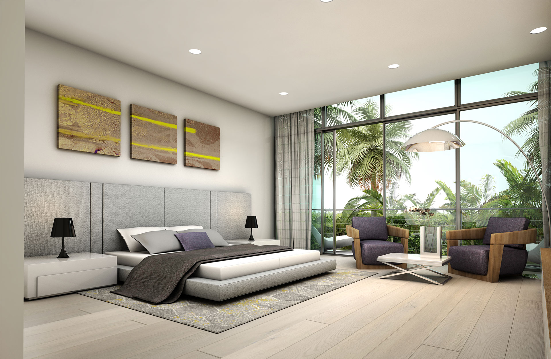 1350-bay-harbor-interior-design-view-bedroom Interior Design bedroom project in 1350 Bay Harbor, Florida