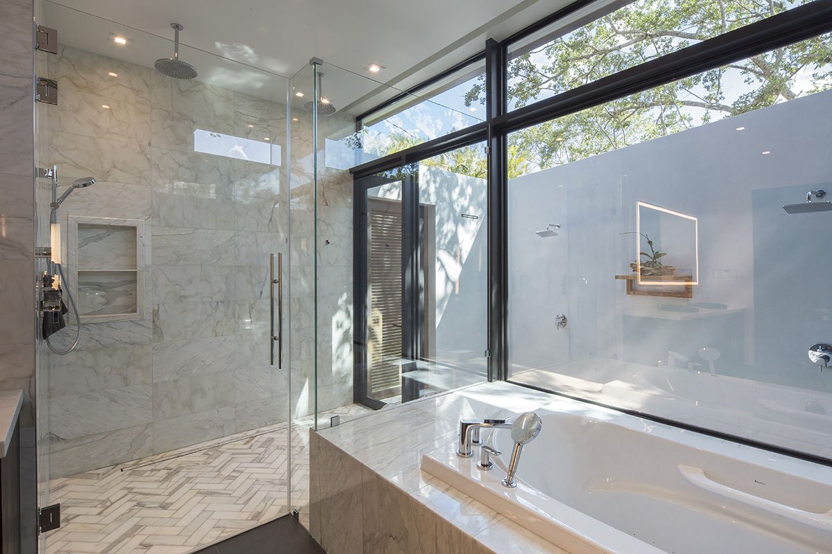 pinecrest-interior-design-view-bathroom-1 Bathroom Side View Interior Design project in Pinecrest, Florida