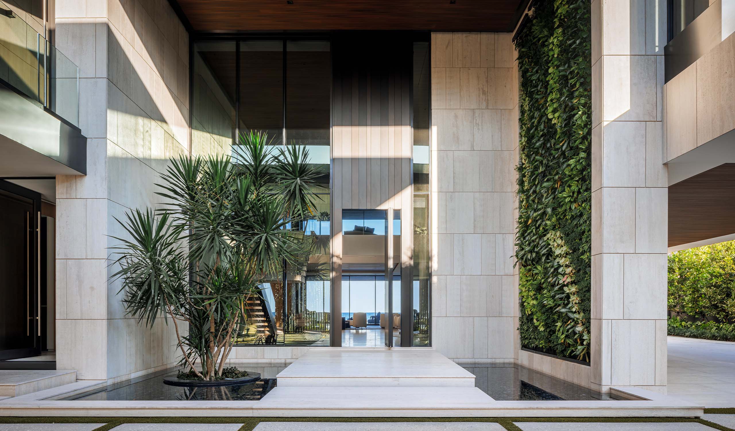 255 Ocean, Golden Beach - front door open