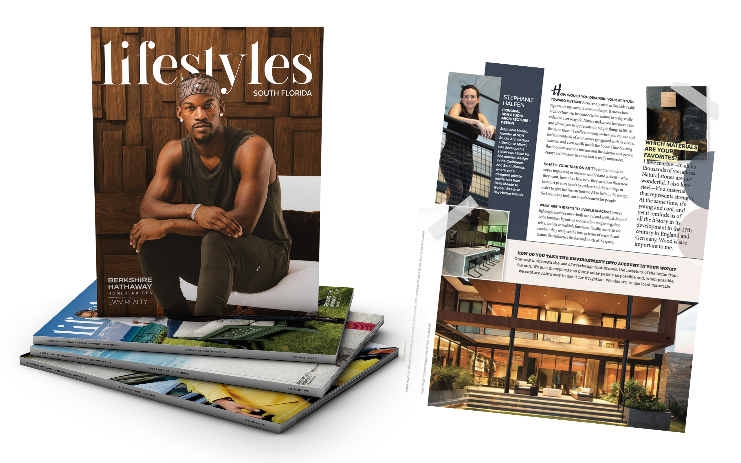 Stephanie Discusses Design with Lifestyles South Florida Magazine