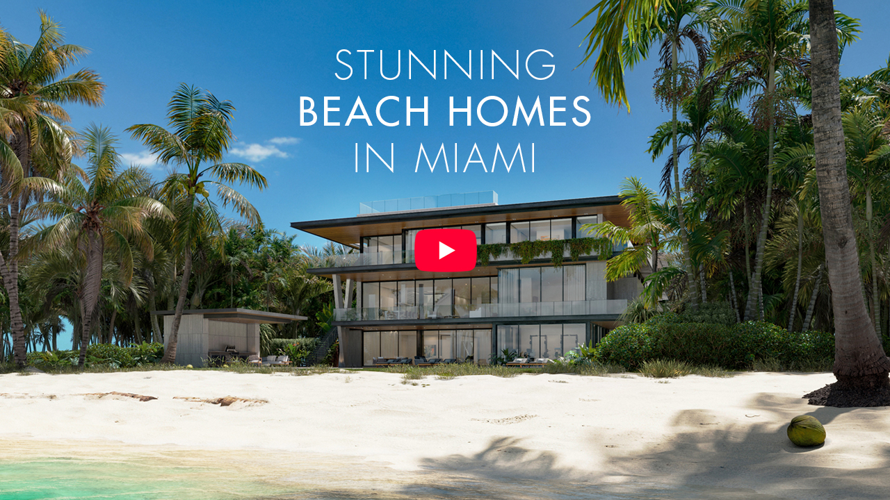 Stunning Beach Homes in Miami by SDH Studio