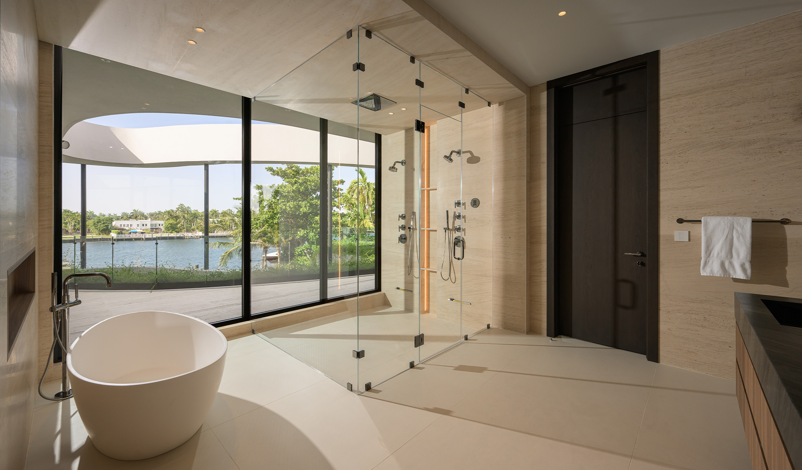 1015 Residence, Hollywood - Primary Bathroom