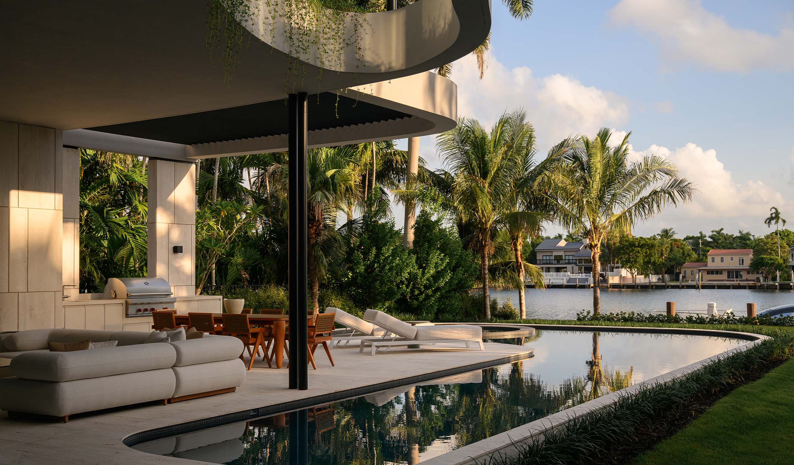 1015 Residence, Hollywood - Pool and Terrace