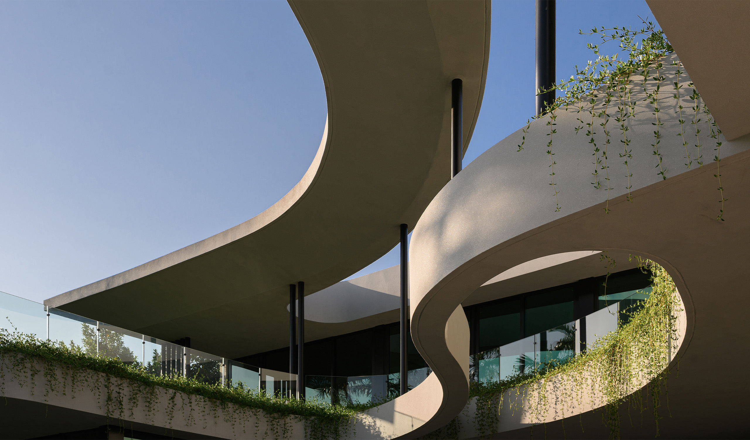 1015 Residence, Hollywood - Curves and Apertures
